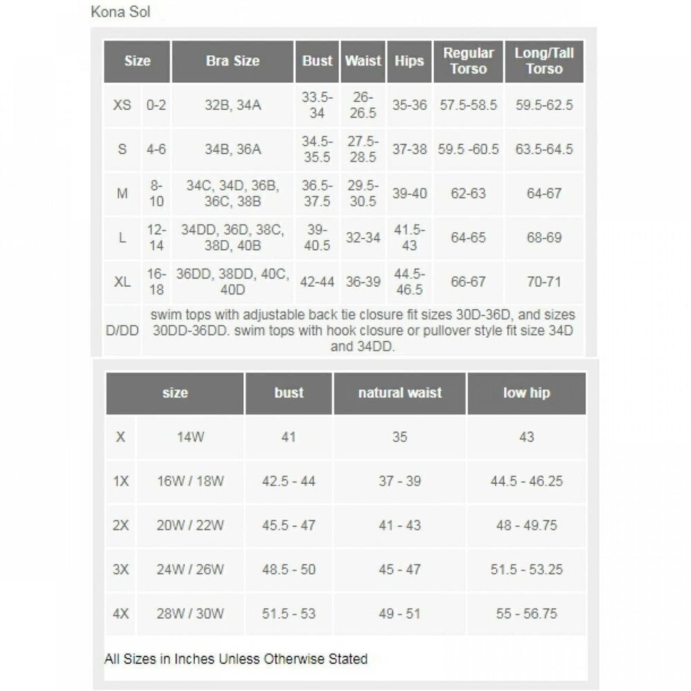 Kona sol Women's Cover Up top SwimWear Floral Tropical Pattern (5G873M) - Picture 4 of 4